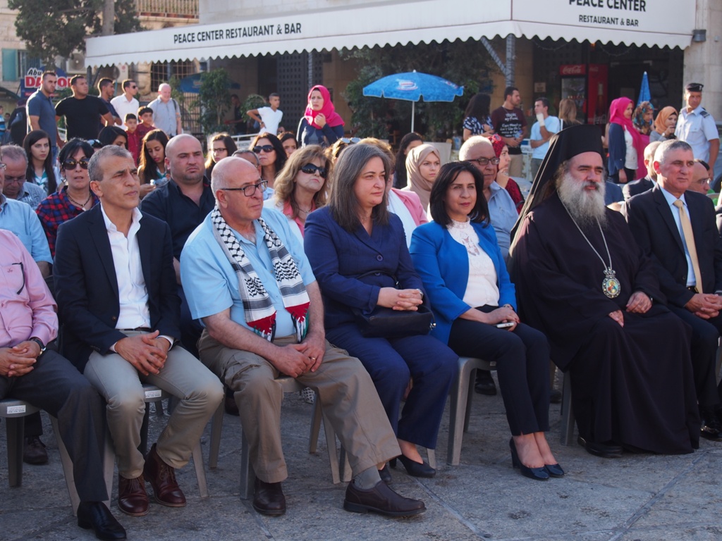  رئيسة بلدية بيت لحم تشارك في إستقبال مغتربي فلسطين الشباب ضمن مشروع إعرف تراثك الوطني 