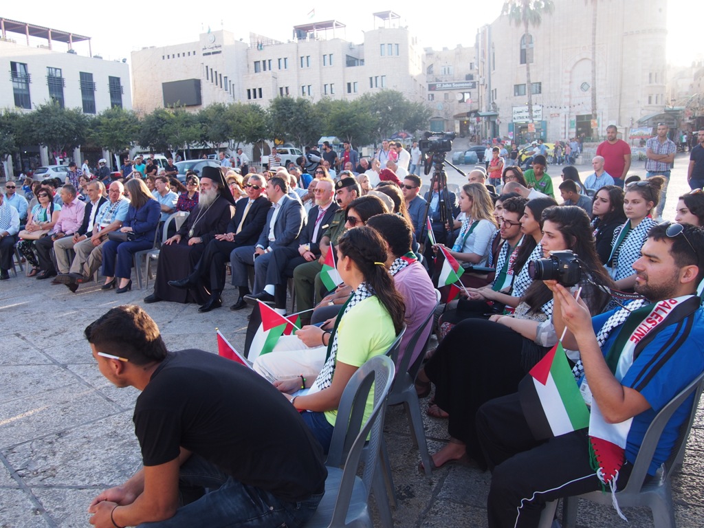  رئيسة بلدية بيت لحم تشارك في إستقبال مغتربي فلسطين الشباب ضمن مشروع إعرف تراثك الوطني 