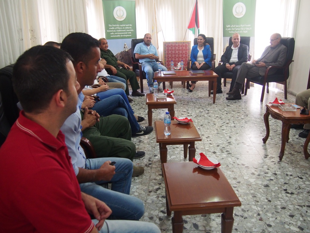 بلدية بيت لحم ستبدأ قريبا بمشروع إعادة تأهيل شارع الصف