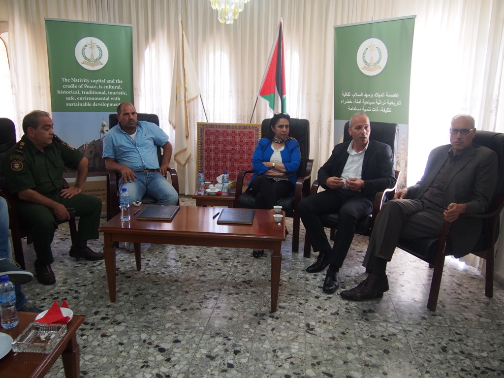 بلدية بيت لحم ستبدأ قريبا بمشروع إعادة تأهيل شارع الصف