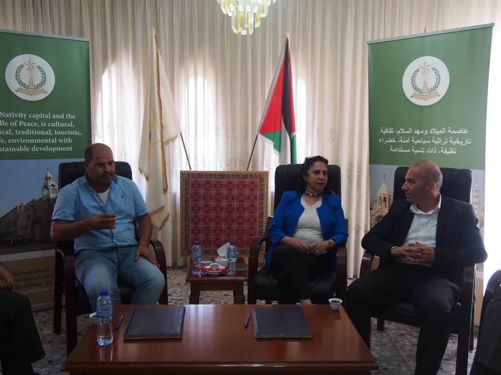 بلدية بيت لحم ستبدأ قريبا بمشروع إعادة تأهيل شارع الصف