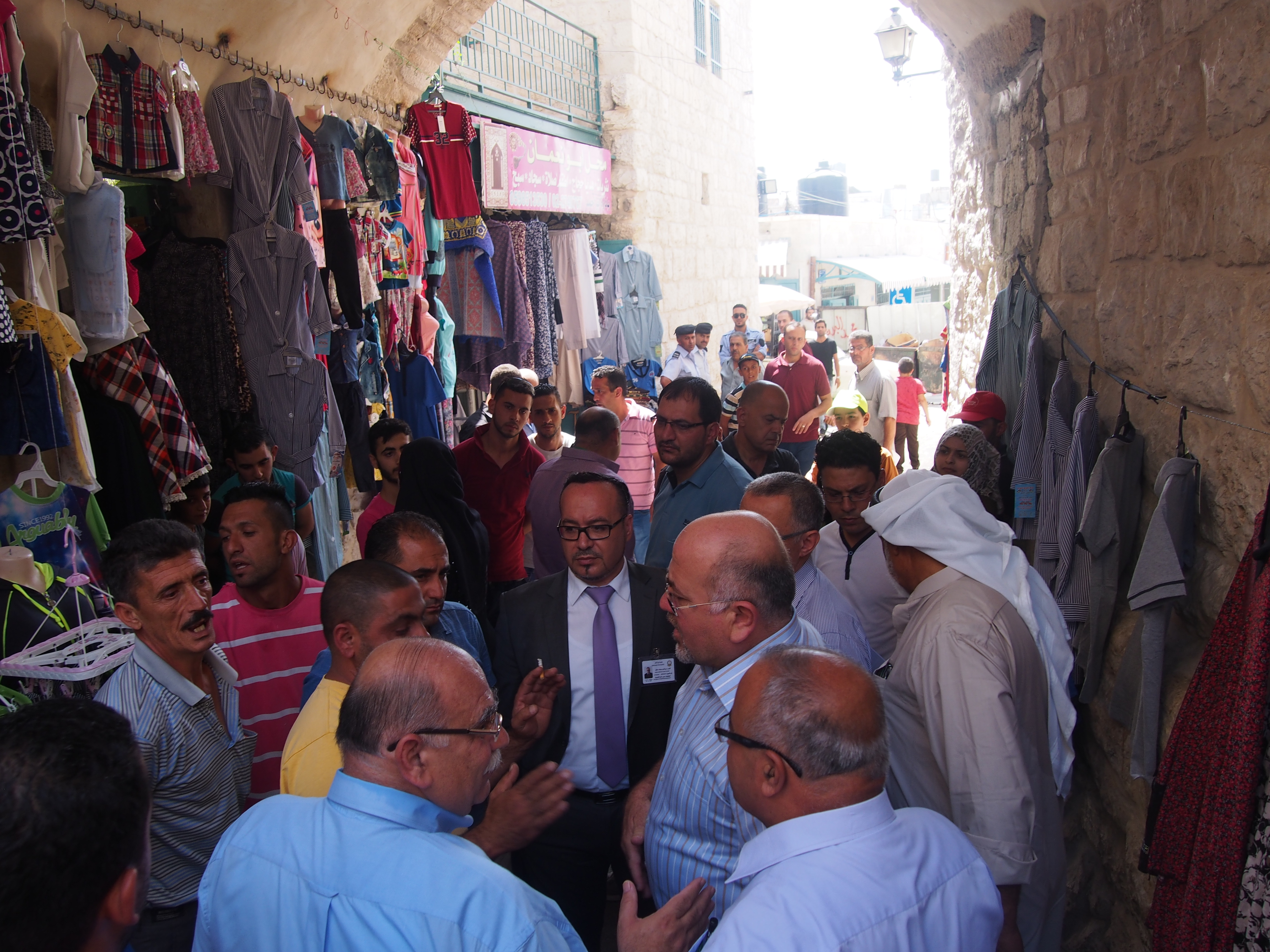 بلدية بيت لحم تبدي ملاحظاتها الهندسية لمؤسسة أنيرا حول المرحلة الثانية من مشروع إعادة تأهيل سوق بيت لحم القديم 