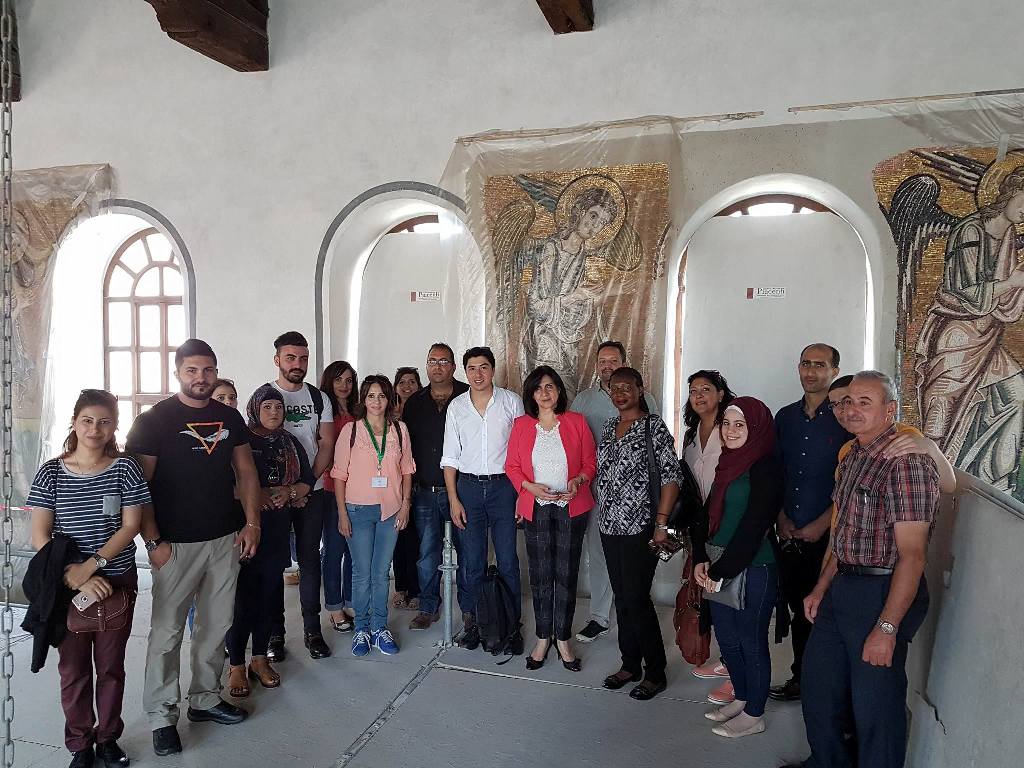 زيارة مكتب يونسكو/ فرع رام الله إلى مدينة بيت لحم بهدف زيارة موقع التراث العالمي وأعمال الترميم في كنيسة المهد