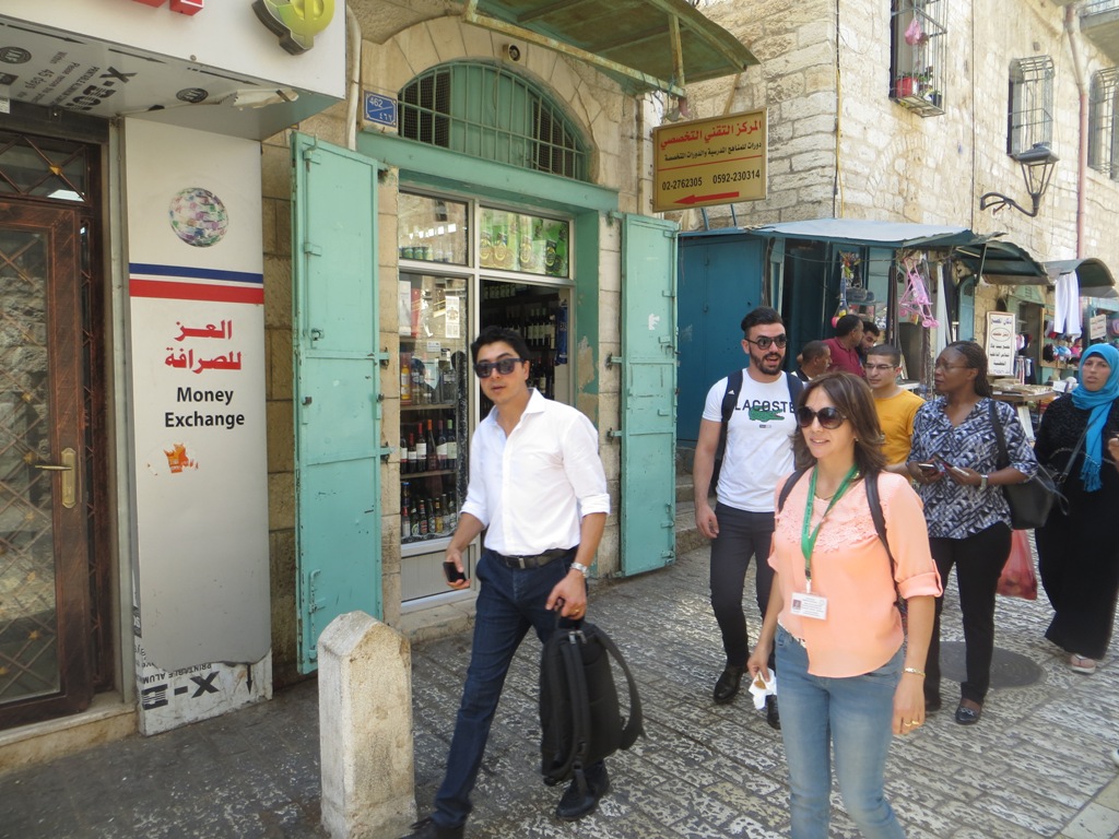 زيارة مكتب يونسكو/ فرع رام الله إلى مدينة بيت لحم بهدف زيارة موقع التراث العالمي وأعمال الترميم في كنيسة المهد