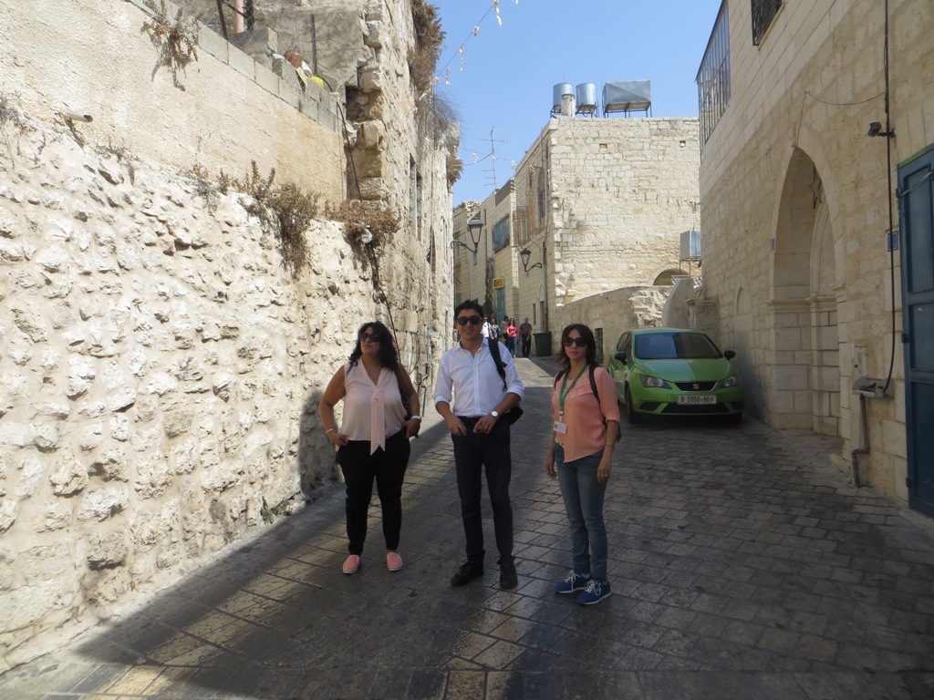 زيارة مكتب يونسكو/ فرع رام الله إلى مدينة بيت لحم بهدف زيارة موقع التراث العالمي وأعمال الترميم في كنيسة المهد