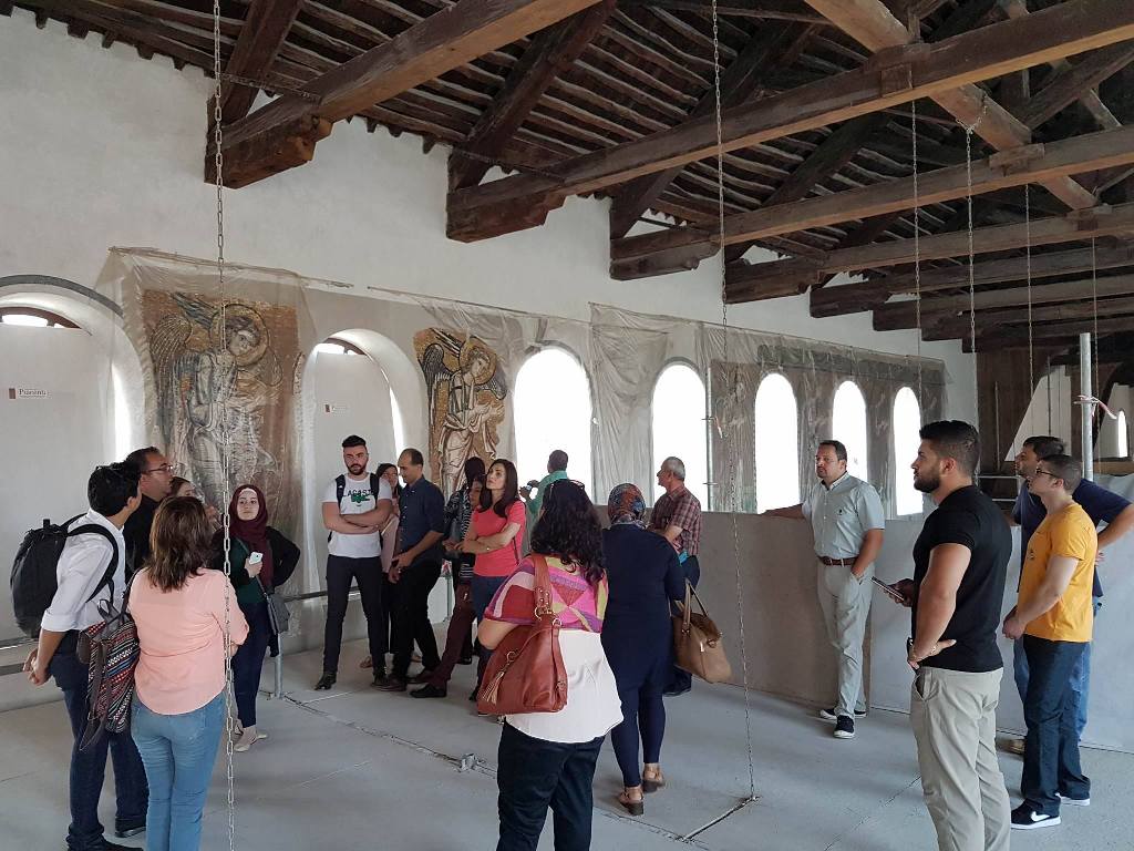 زيارة مكتب يونسكو/ فرع رام الله إلى مدينة بيت لحم بهدف زيارة موقع التراث العالمي وأعمال الترميم في كنيسة المهد