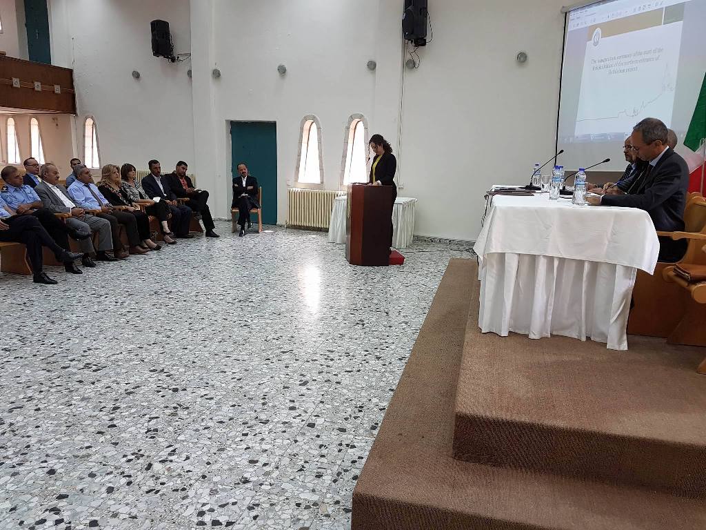 إزاحة الستارة عن لوحة إطلاق أعمال مشروع تأهيل المدخل الشمالي لمدينة بيت لحم – شارع الكاريتاس