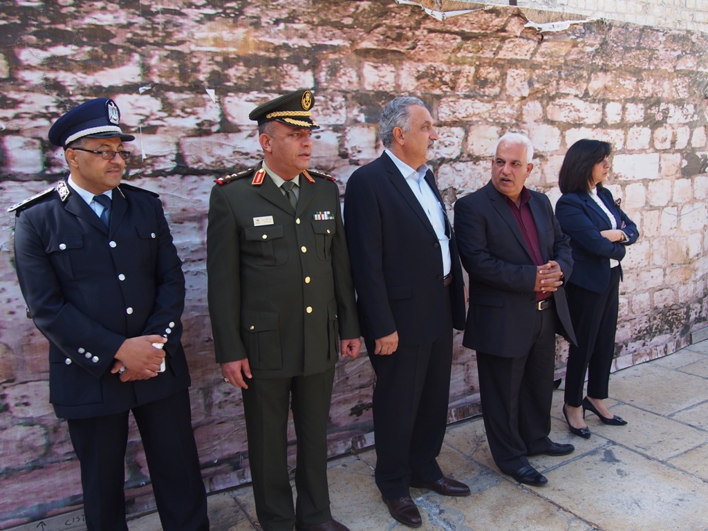 رئيسة بلدية بيت لحم تشارك في استقبال رئيس اللجنة الدائمة لمجلس نواب الشعب الصيني