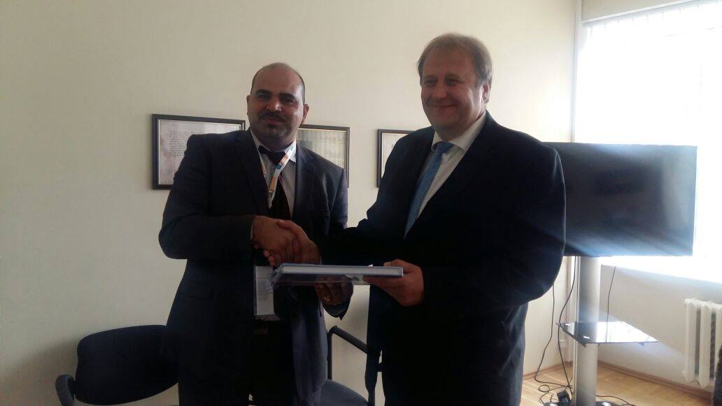 وفد من بلدية بيت لحم يزور هابسالو الأستونية المتوأمة مع بيت لحم 