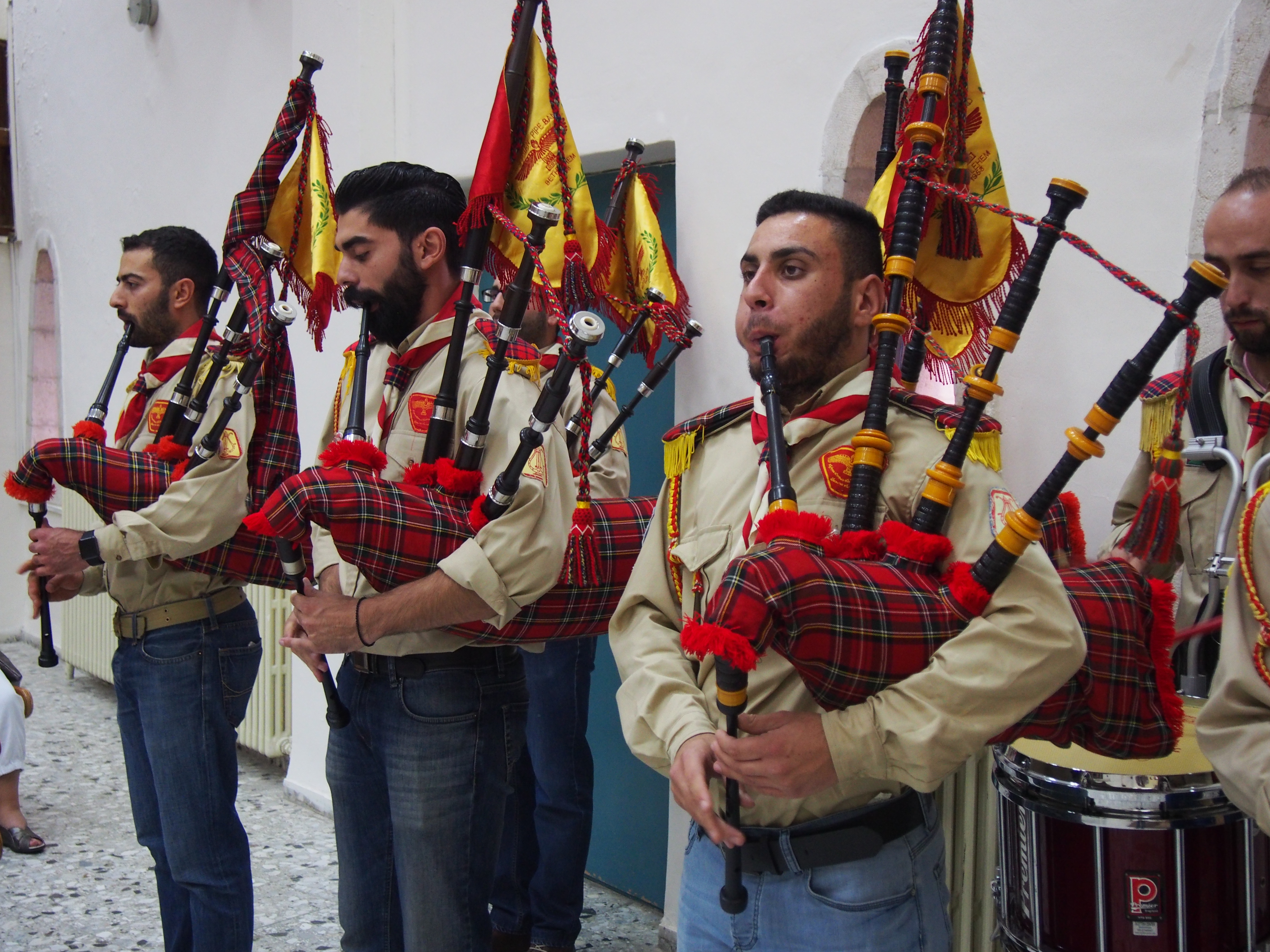 رئيسة بلدية بيت لحم تستقبل رئيس بلدية غلاسكو السابق أليكس موسين والوفد المرافق