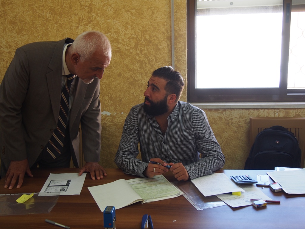 رئيسة بلدية بيت لحم تجتمع مع بعثة الأمم المتحدة واللجنة الوطنية لسجل اضرار الجدار 