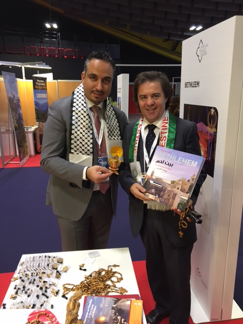 عضو مجلس بلدية بيت لحم ماهر قنواتي يشارك في مؤتمر السياحة الروحية في لورد 