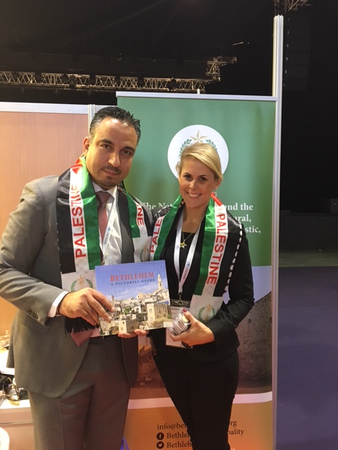 عضو مجلس بلدية بيت لحم ماهر قنواتي يشارك في مؤتمر السياحة الروحية في لورد 