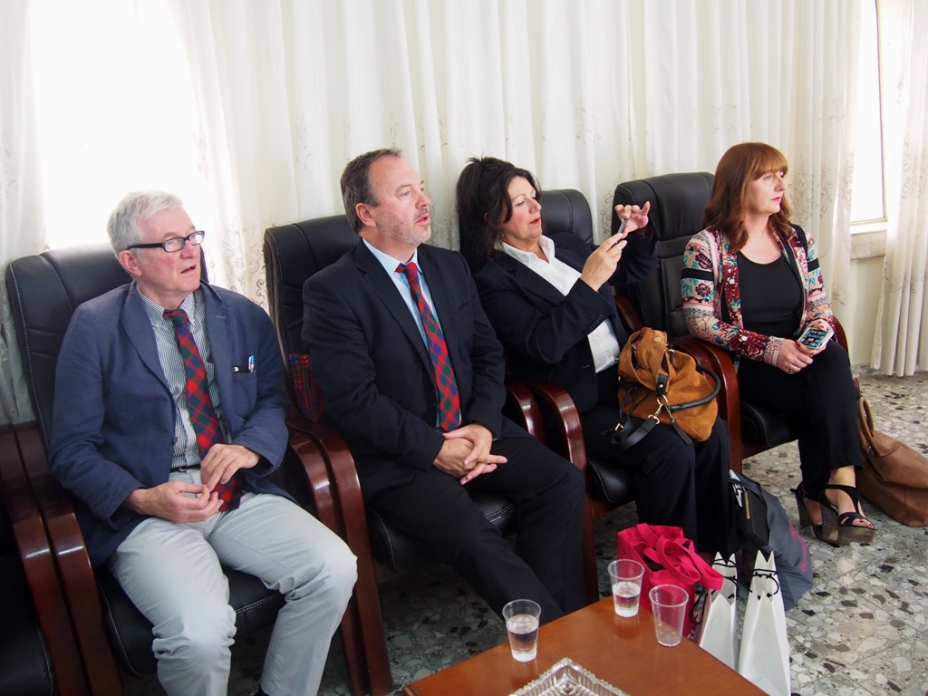 رئيسة بلدية غلاسكو  تزور بلدية بيت لحم وتلتقي نائب رئيسة البلدية 