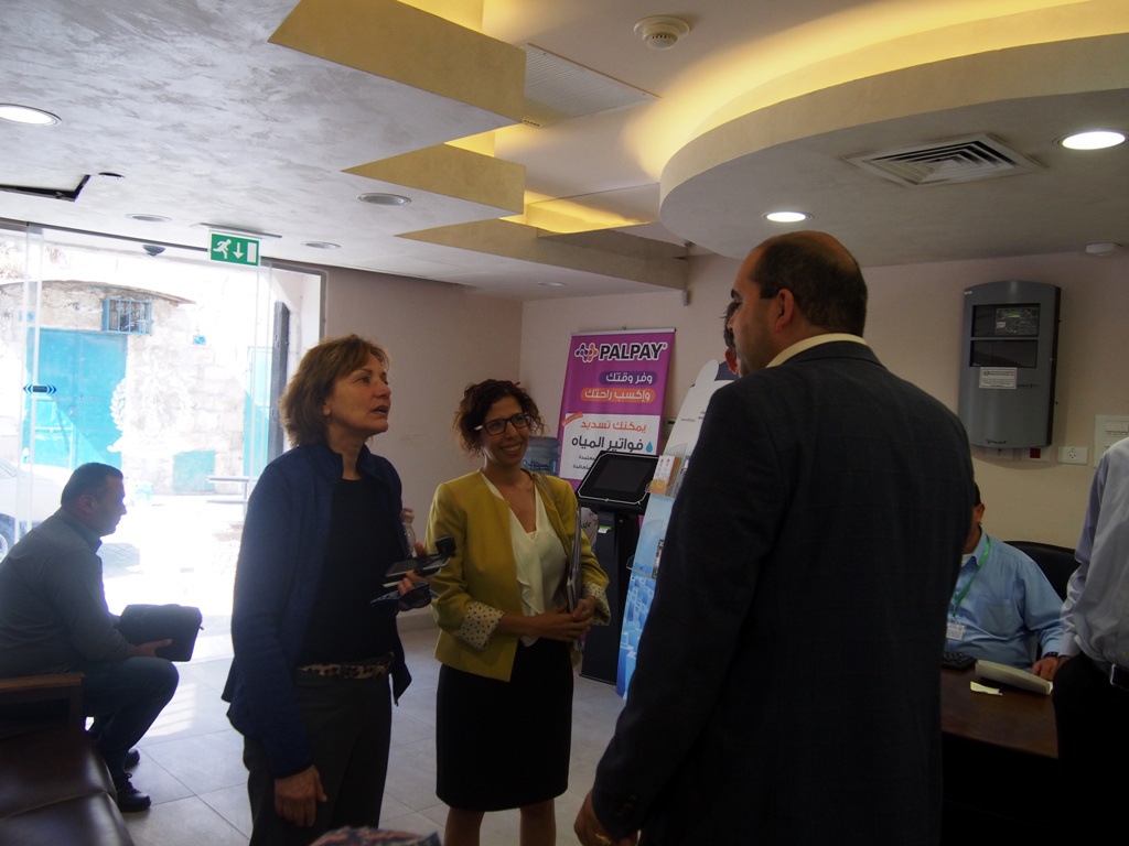 نائب رئيسة بلدية بيت لحم يستقبل المديرة الجديدة للوكالة الأمريكية للتنمية الدولية والوفد المرافق