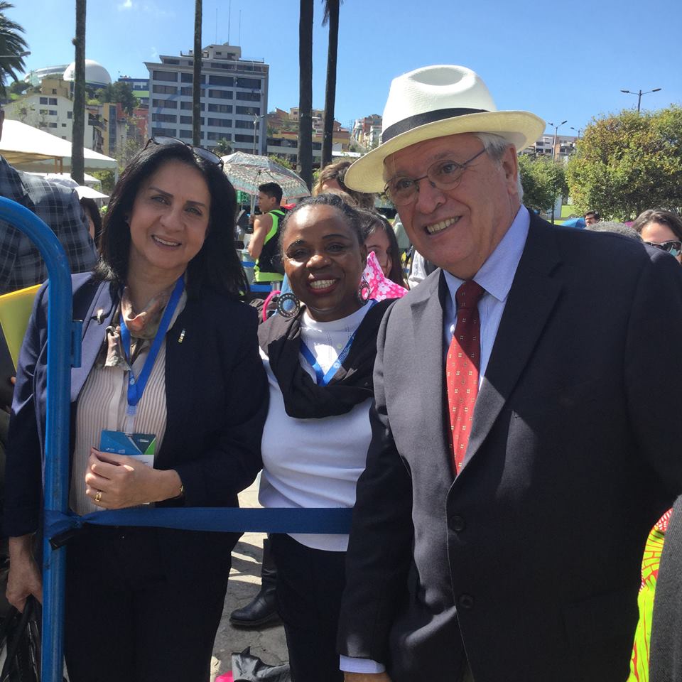 بابون تشارك في قمة قادة العالم في بوغوتا وفعاليات الأمم المتحدة في كيتو