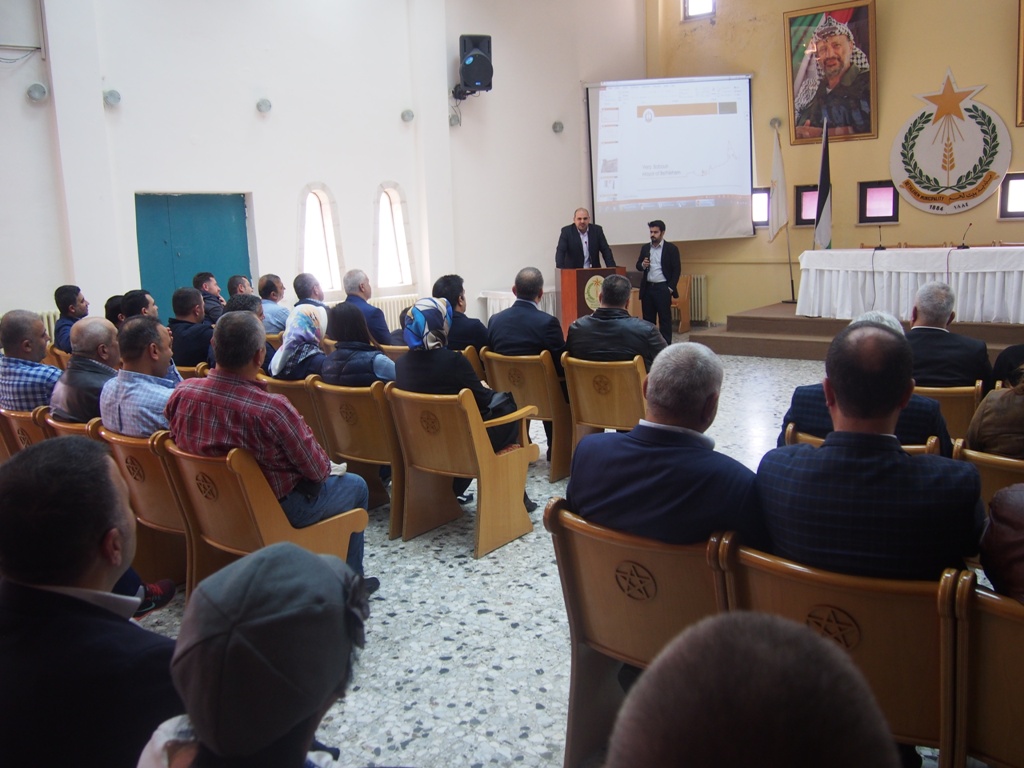 جحا يستقبل وفداً تركياً رفيع المستوى وينقل لهم واقع مدينة بيت لحم	