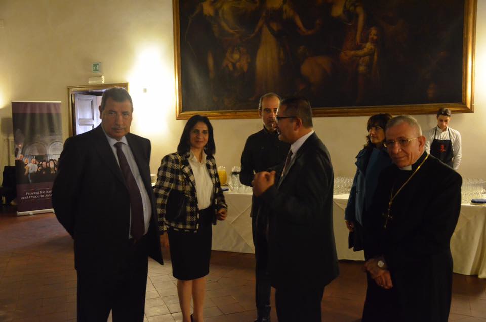 سفارة فلسطين لدى الكرسي الرسولي تحتفي بلقاء المصالحة التاريخي بين الكنيستين الكاثوليكية واللوثرية