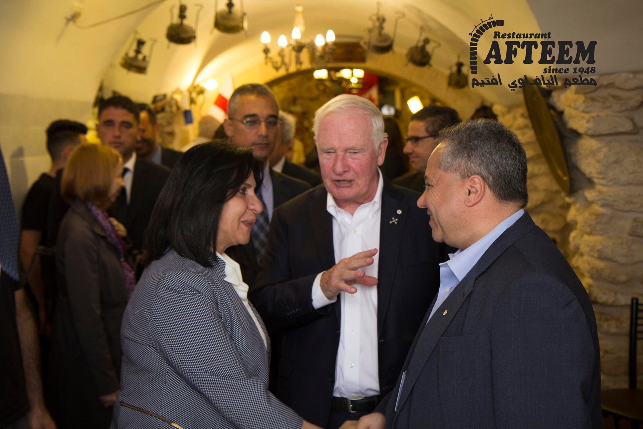 بابون تشارك في إستقبال الحاكم العام لكندا 