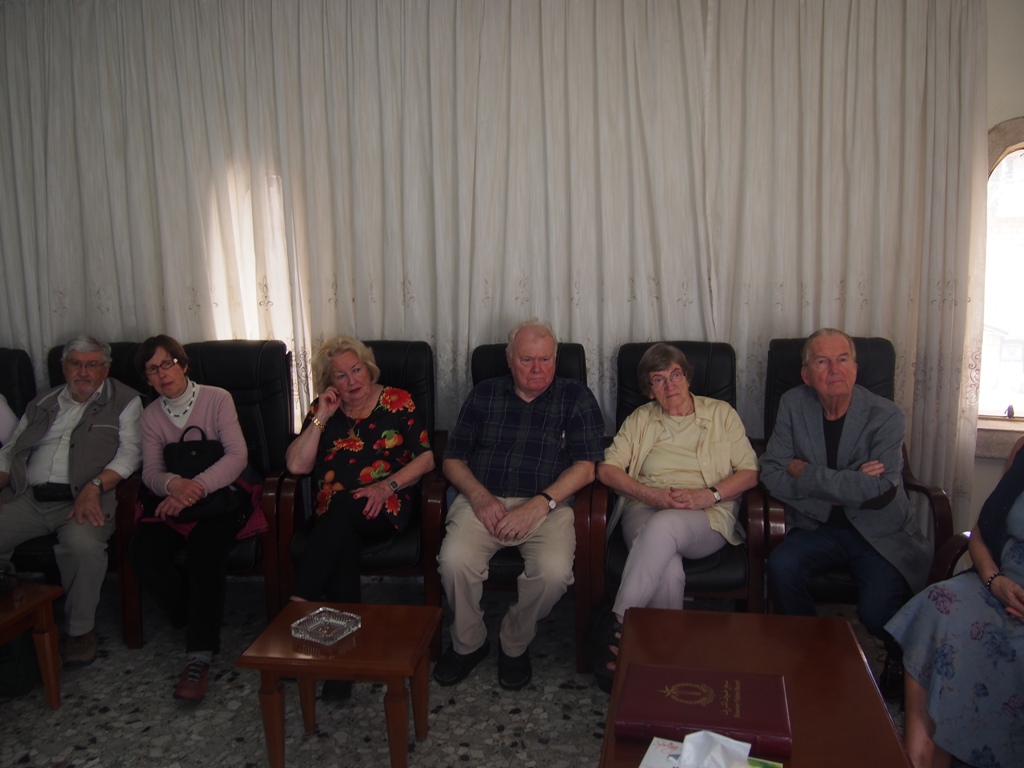 نائب رئيسة بلدية بيت لحم يستقبل وفد جمعية الصداقة بيت لحم كولون 