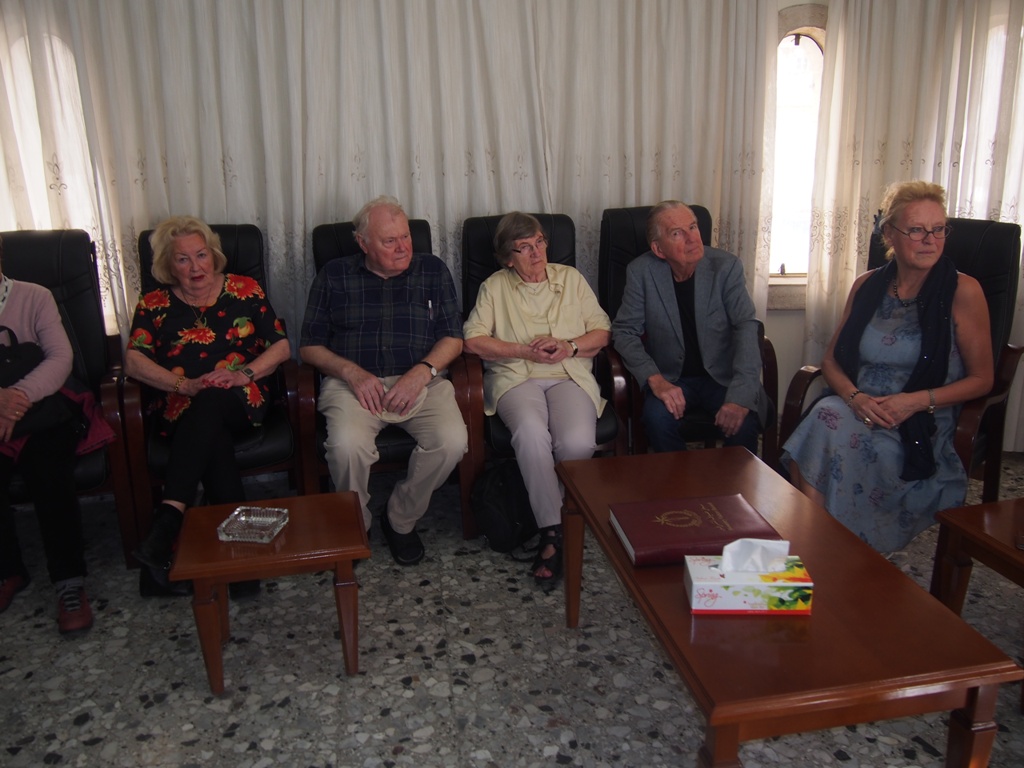 نائب رئيسة بلدية بيت لحم يستقبل وفد جمعية الصداقة بيت لحم كولون 