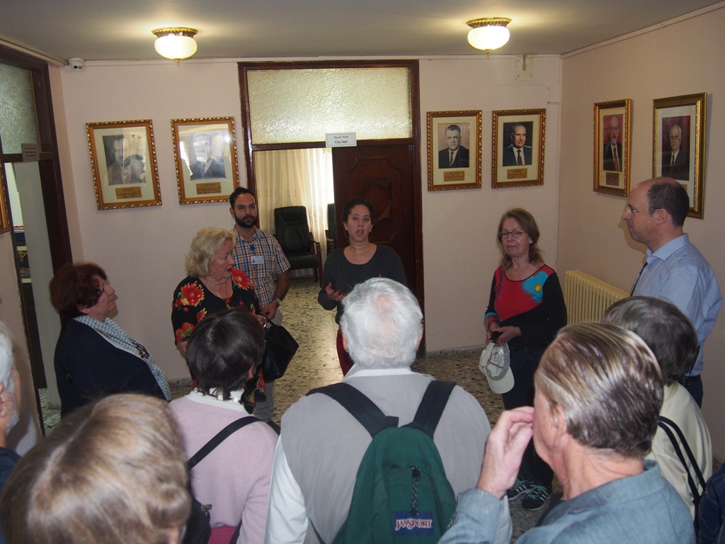 نائب رئيسة بلدية بيت لحم يستقبل وفد جمعية الصداقة بيت لحم كولون 