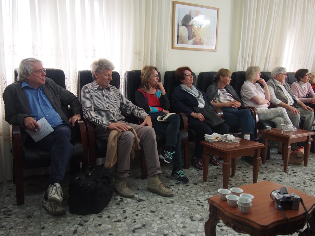 نائب رئيسة بلدية بيت لحم يستقبل وفد جمعية الصداقة بيت لحم كولون 