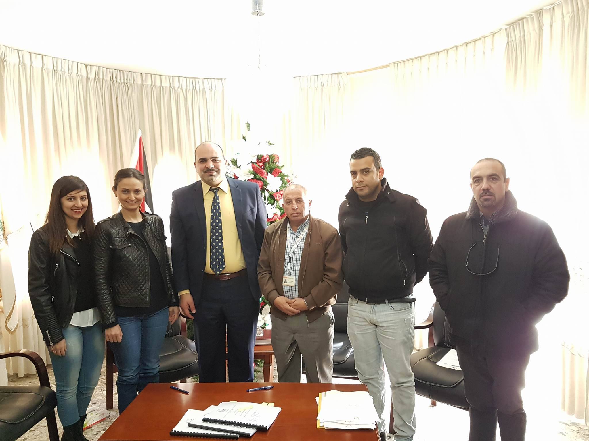 توقيع اتفاقية ( مشروع دراسة خطة المواصلات في مدينة بيت لحم )