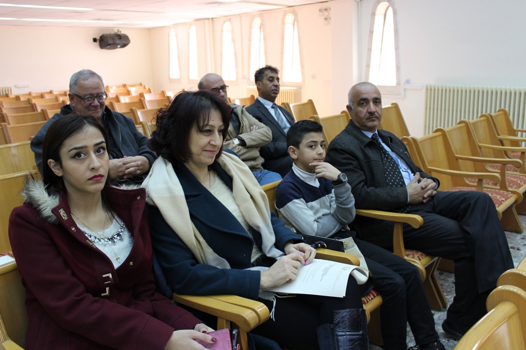   إحتفال في بلدية بيت لحم  بمناسبة مرور عشرين عاماً على إعادة تأهيل قاعة فيينا