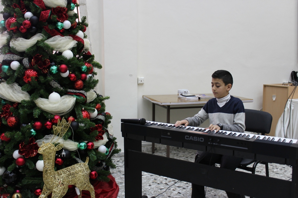   إحتفال في بلدية بيت لحم  بمناسبة مرور عشرين عاماً على إعادة تأهيل قاعة فيينا