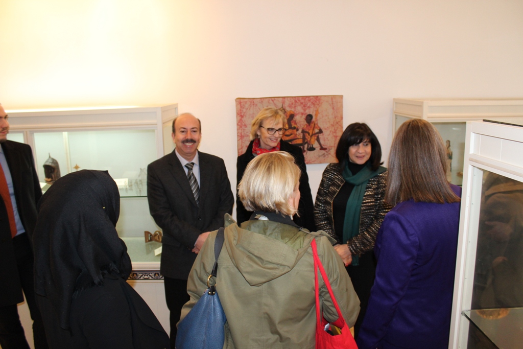  خلال زيارتها لمدينة بيت لحم وزيرة الشؤون الخارجية السويدية تلتقي معايعة وبابون