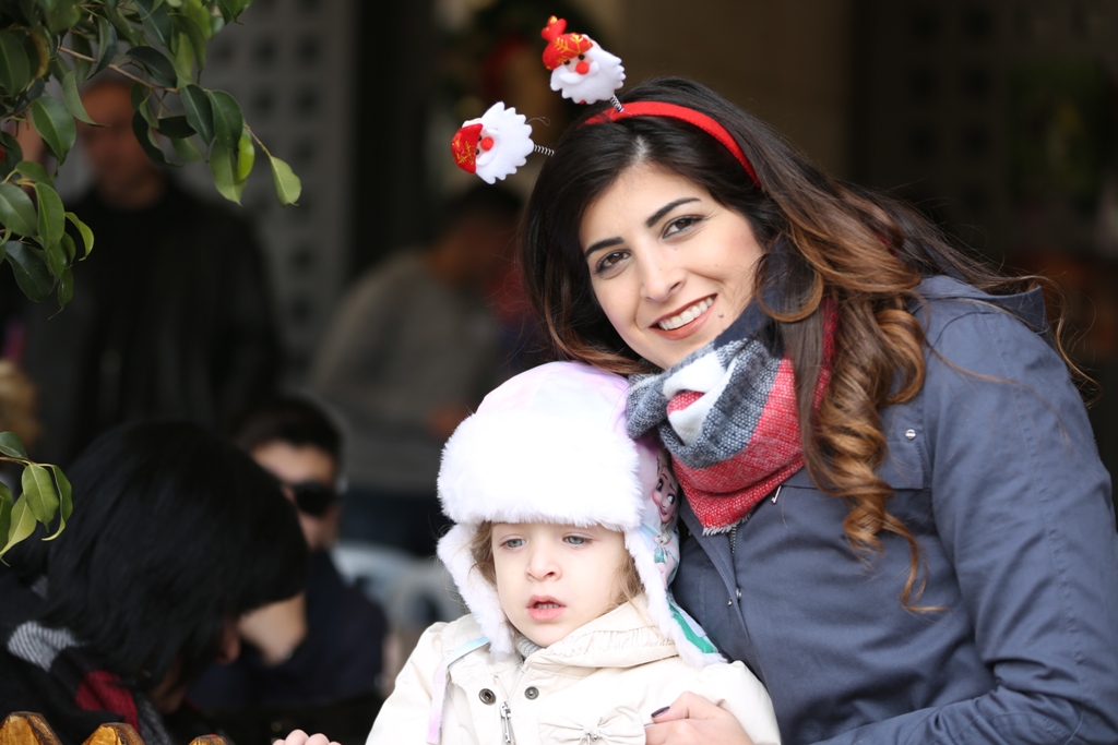 رئيسة بلدية بيت لحم تشارك في إستقبال غبطة المدبر الرسولي في مدينة بيت لحم 