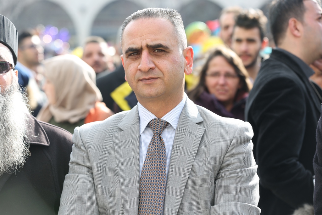 رئيسة بلدية بيت لحم تشارك في إستقبال غبطة المدبر الرسولي في مدينة بيت لحم 