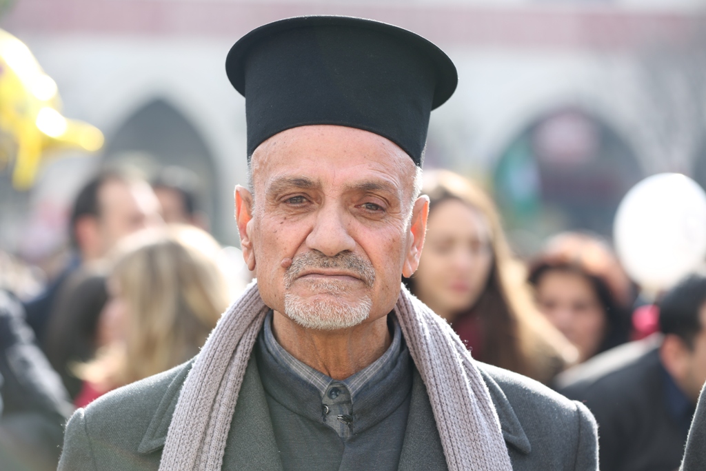 رئيسة بلدية بيت لحم تشارك في إستقبال غبطة المدبر الرسولي في مدينة بيت لحم 