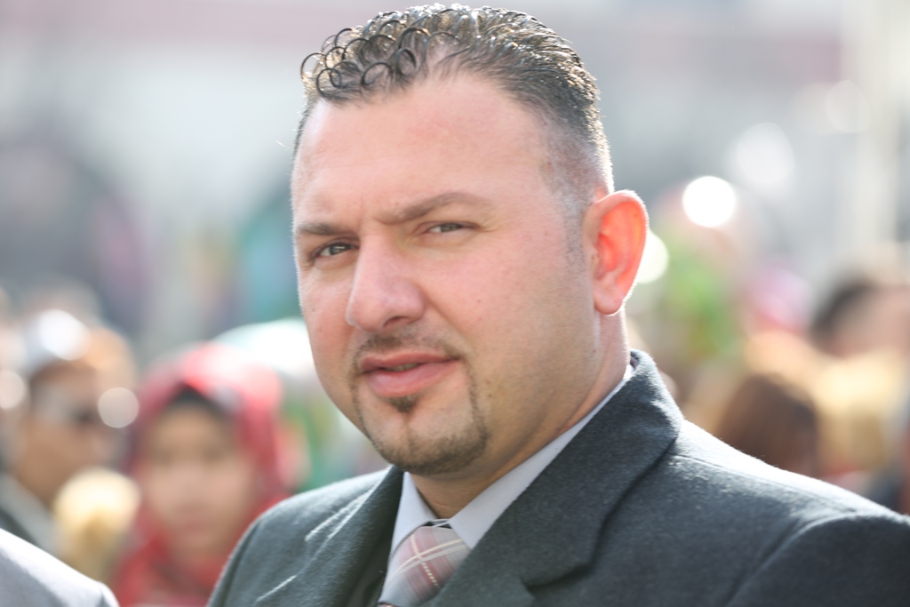 رئيسة بلدية بيت لحم تشارك في إستقبال غبطة المدبر الرسولي في مدينة بيت لحم 