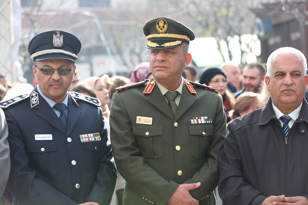 رئيسة بلدية بيت لحم تشارك في إستقبال غبطة المدبر الرسولي في مدينة بيت لحم 