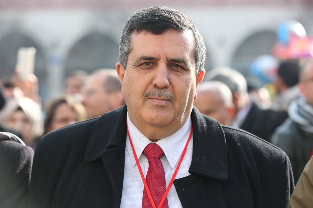 رئيسة بلدية بيت لحم تشارك في إستقبال غبطة المدبر الرسولي في مدينة بيت لحم 