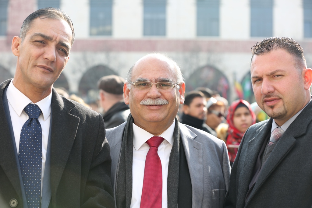 رئيسة بلدية بيت لحم تشارك في إستقبال غبطة المدبر الرسولي في مدينة بيت لحم 