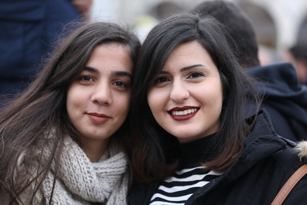 رئيسة بلدية بيت لحم تشارك في إستقبال غبطة المدبر الرسولي في مدينة بيت لحم 