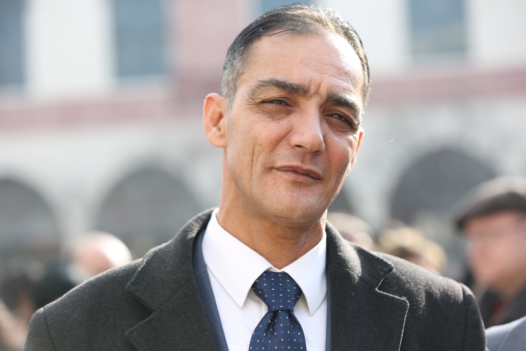 رئيسة بلدية بيت لحم تشارك في إستقبال غبطة المدبر الرسولي في مدينة بيت لحم 