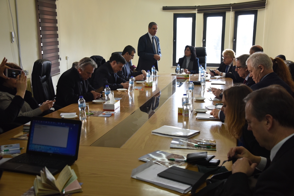 رئيسة بلدية بيت لحم تستقبل وفداً من لجنة العلاقات الخارجية في البرلمان الأوروبي  وتستعرض تحديات مدينة بيت لحم