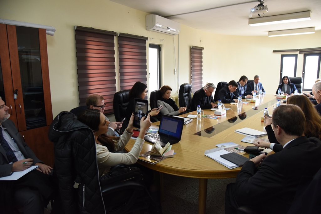 رئيسة بلدية بيت لحم تستقبل وفداً من لجنة العلاقات الخارجية في البرلمان الأوروبي  وتستعرض تحديات مدينة بيت لحم