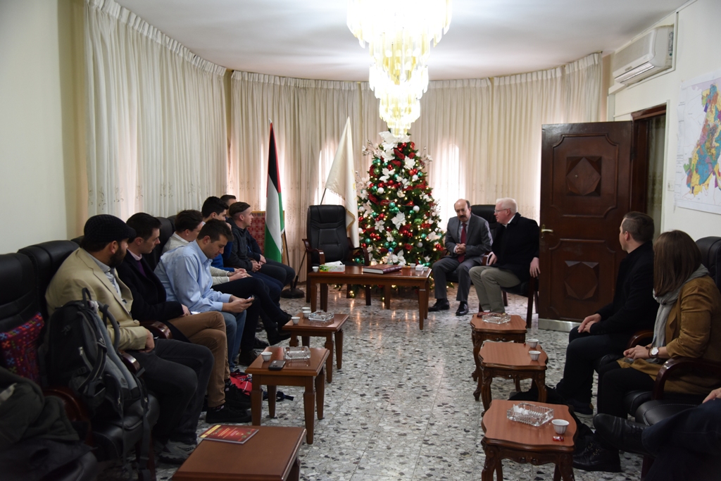 رئيسة بلدية بيت لحم تستقبل وفدا أستراليا رفيع المستوى