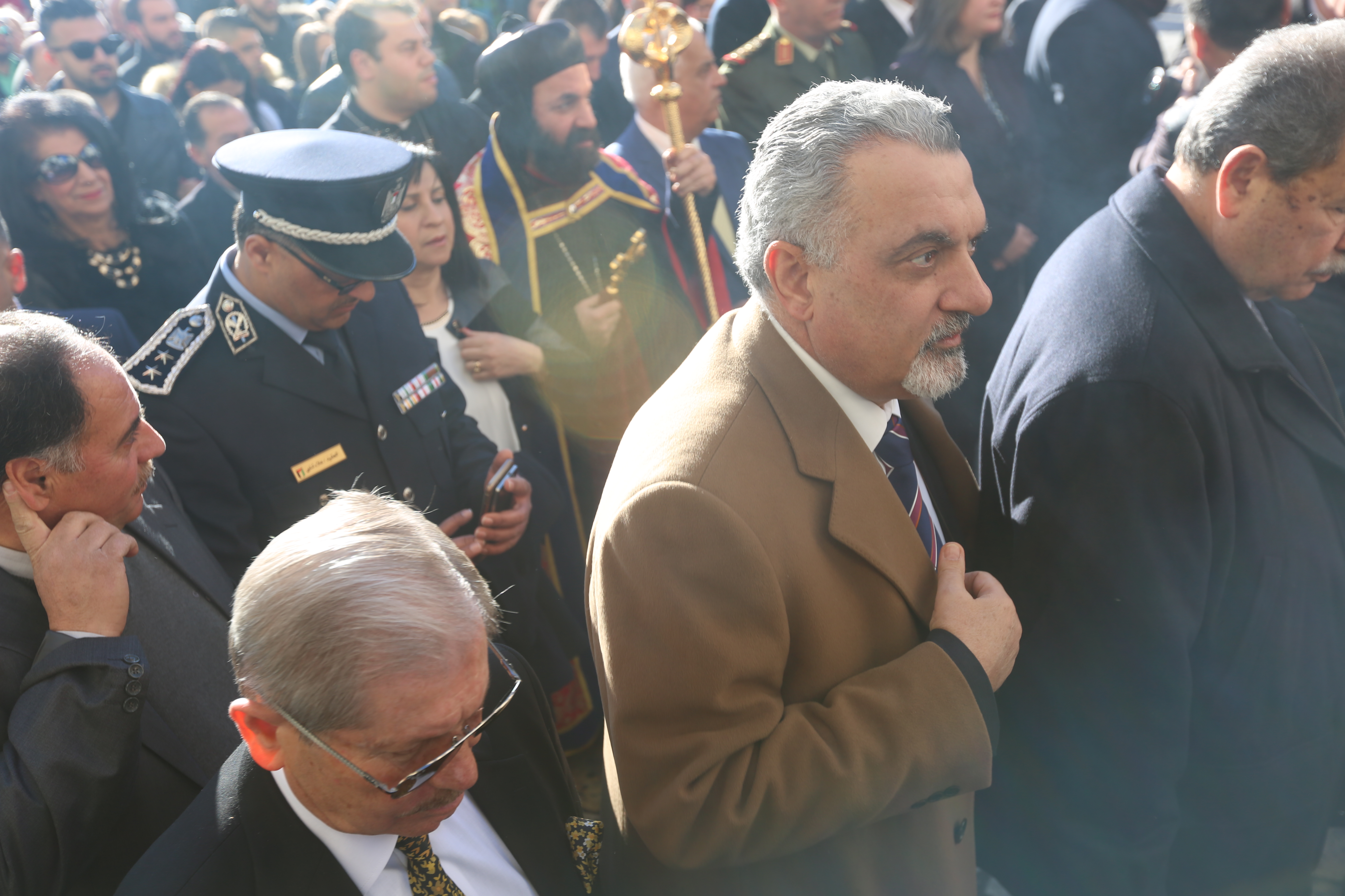  رئيسة وأعضاء مجلس بلدية بيت لحم يشاركون في إحتفالات أعياد الميلاد المجيدة حسب التقويم الشرقي ويستقبلون غبطة بطريرك الروم الارثوذكس ونيافة مطارنة السريان والأقباط والأحباش 