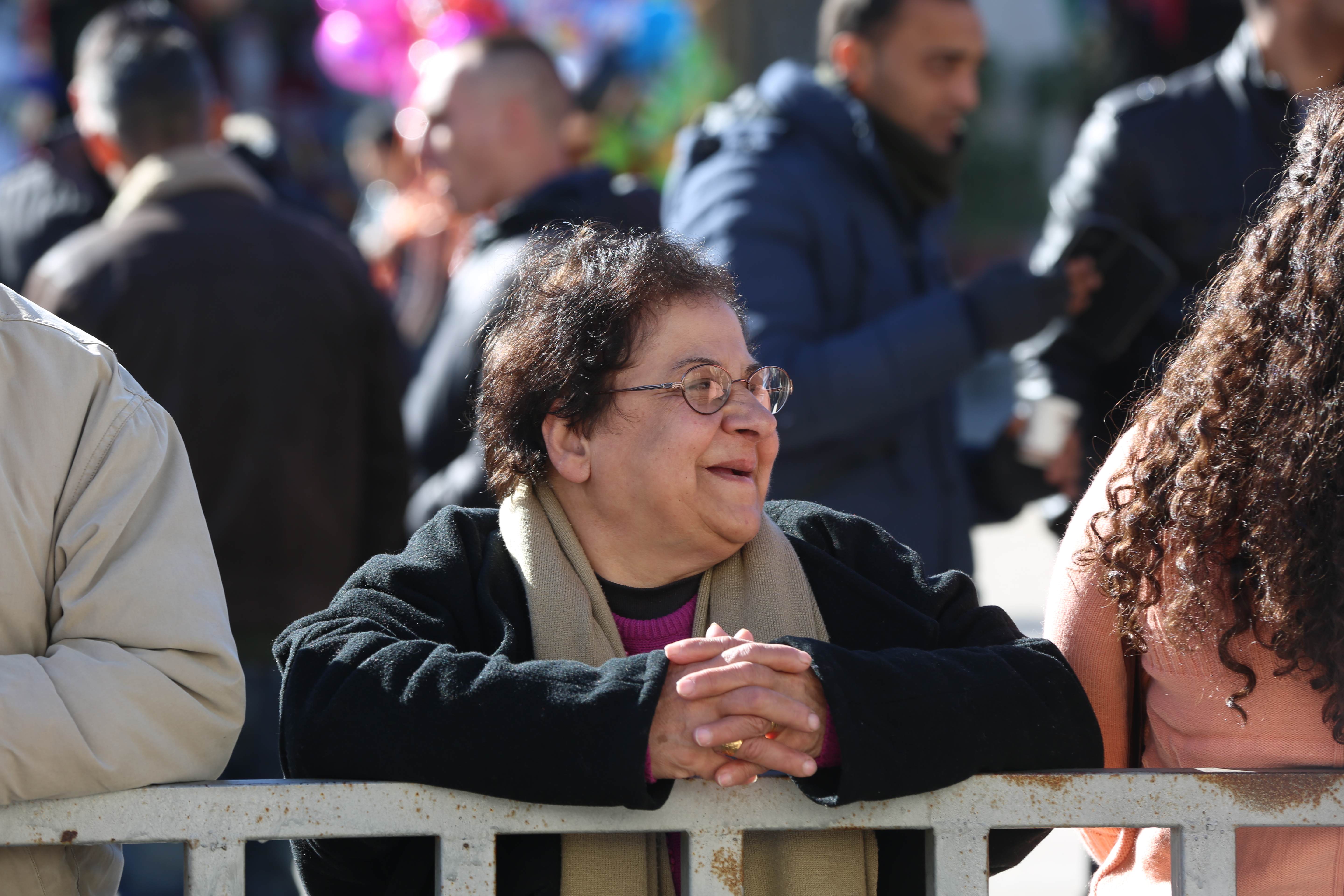  رئيسة وأعضاء مجلس بلدية بيت لحم يشاركون في إحتفالات أعياد الميلاد المجيدة حسب التقويم الشرقي ويستقبلون غبطة بطريرك الروم الارثوذكس ونيافة مطارنة السريان والأقباط والأحباش 