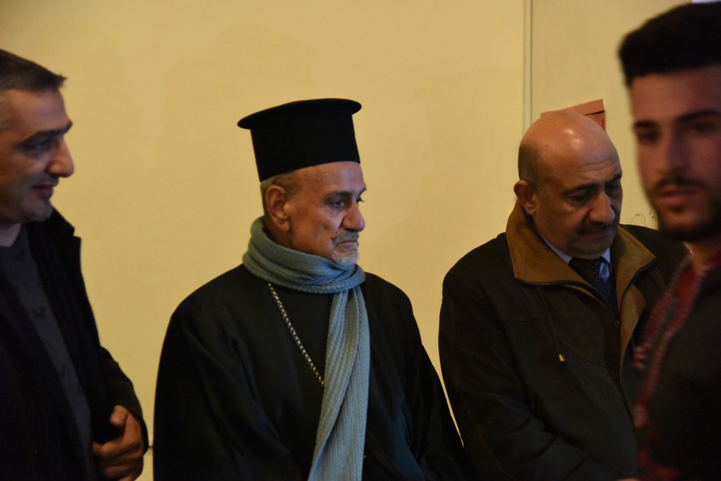 بيت عزاء للمطران المناضل هيلاريون كابوتشي في مركز السلام بيت لحم