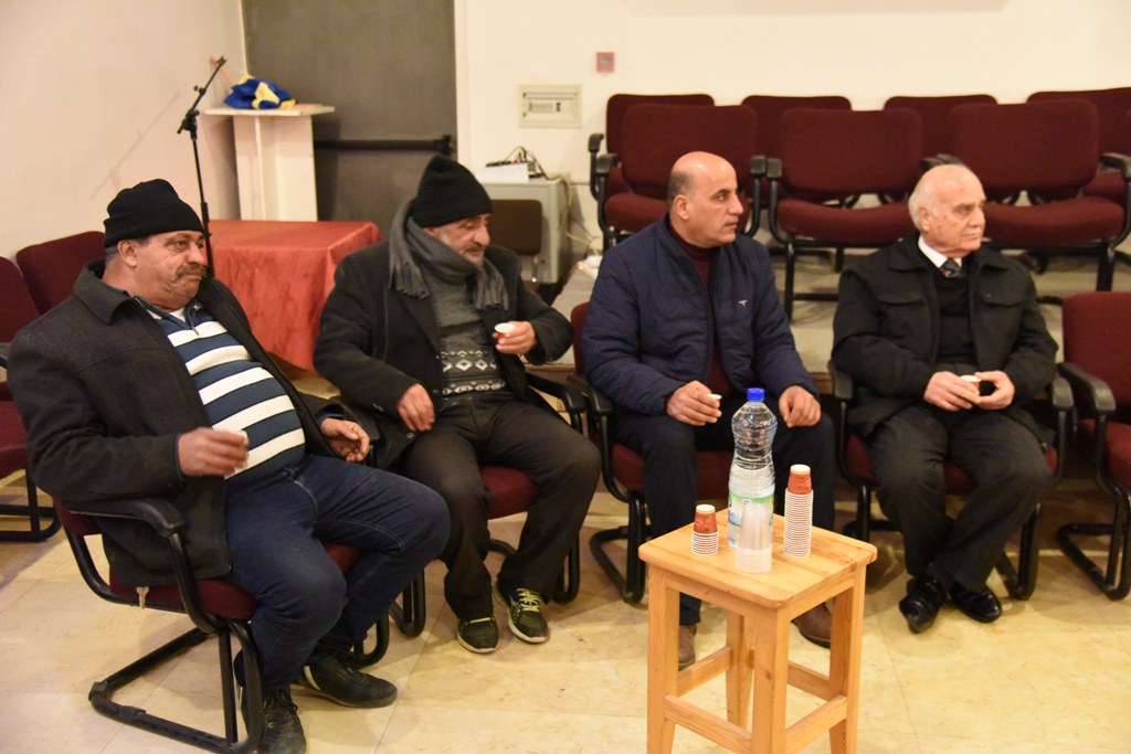 بيت عزاء للمطران المناضل هيلاريون كابوتشي في مركز السلام بيت لحم