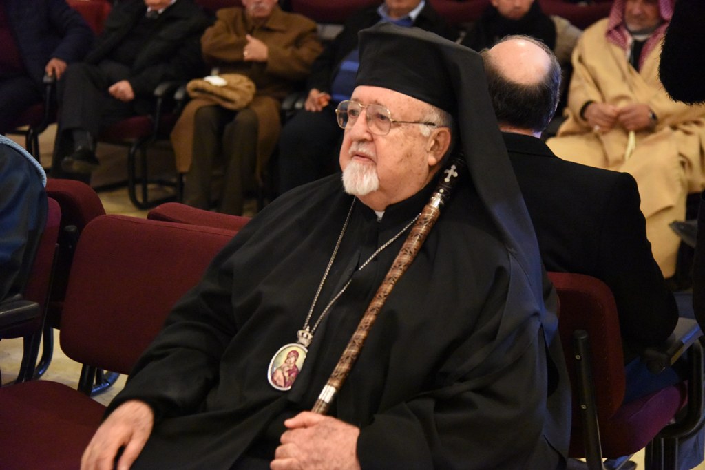 بيت عزاء للمطران المناضل هيلاريون كابوتشي في مركز السلام بيت لحم