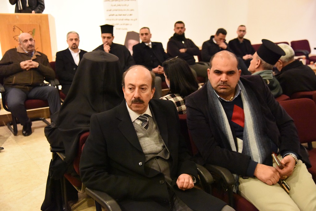 بيت عزاء للمطران المناضل هيلاريون كابوتشي في مركز السلام بيت لحم