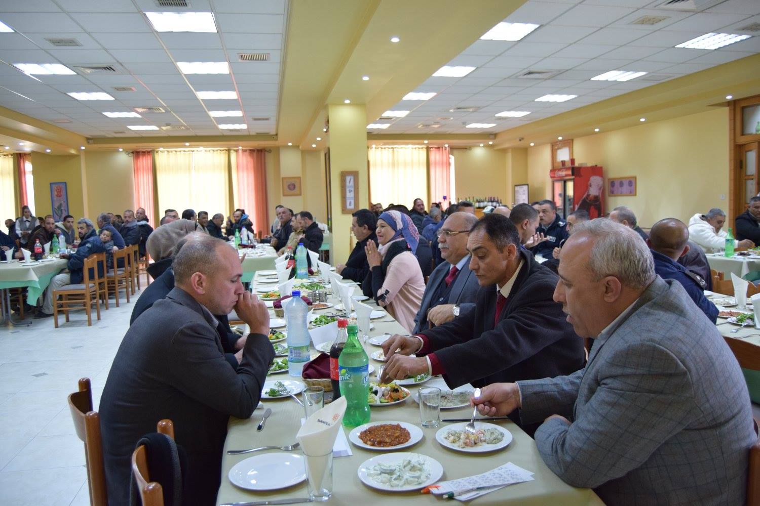 الحفل الميلادي الخاص بموظفي بلدية بيت لحم 13-1-2017